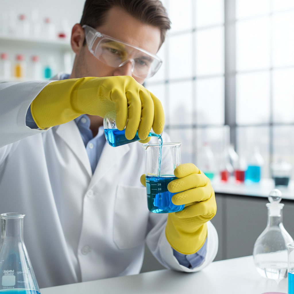 LUVA SIVER GRIP AMARELA DANNY CA 40.730 - Image 2