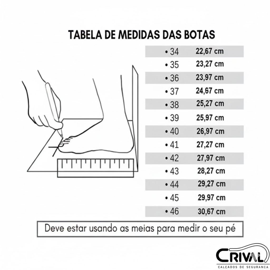 BOTINA ELÁSTICO BICO COMPOSITE CRIVAL CA 39.936 - Image 5