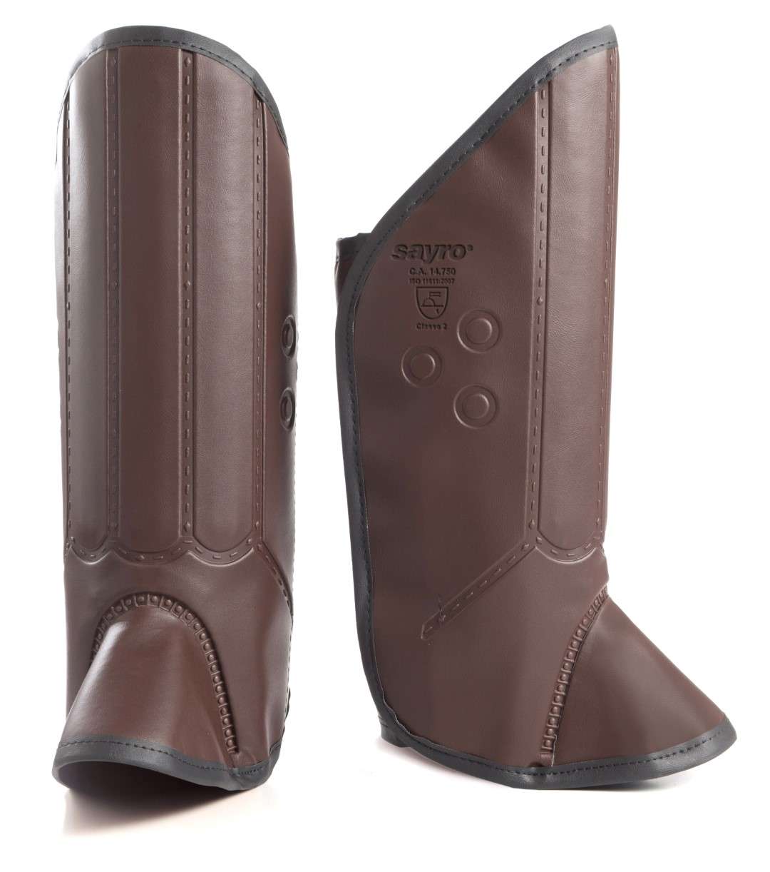 PERNEIRA COURO C/ 3 TALAS SAYRO CA 11.410